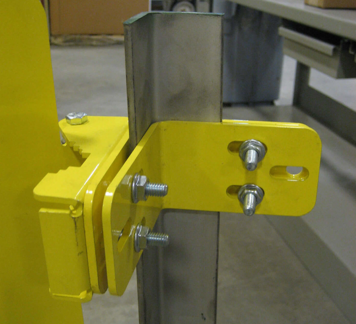 Ladder Safety Gate Angle Iron Adaptor Bracket