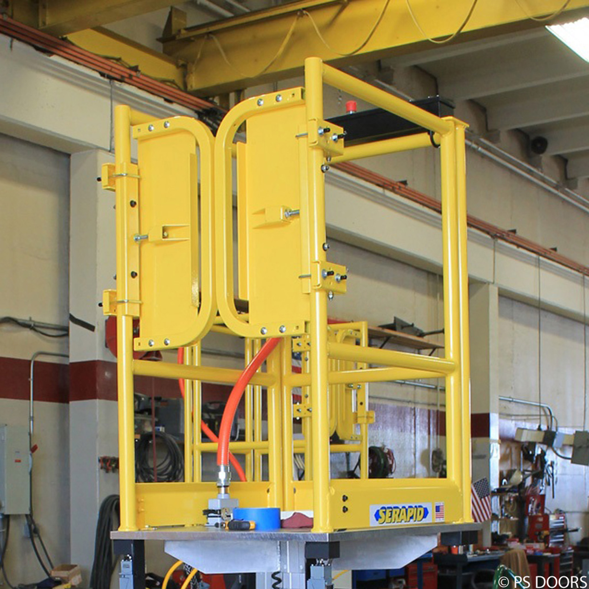 Paired ladder safety gate ps safety access