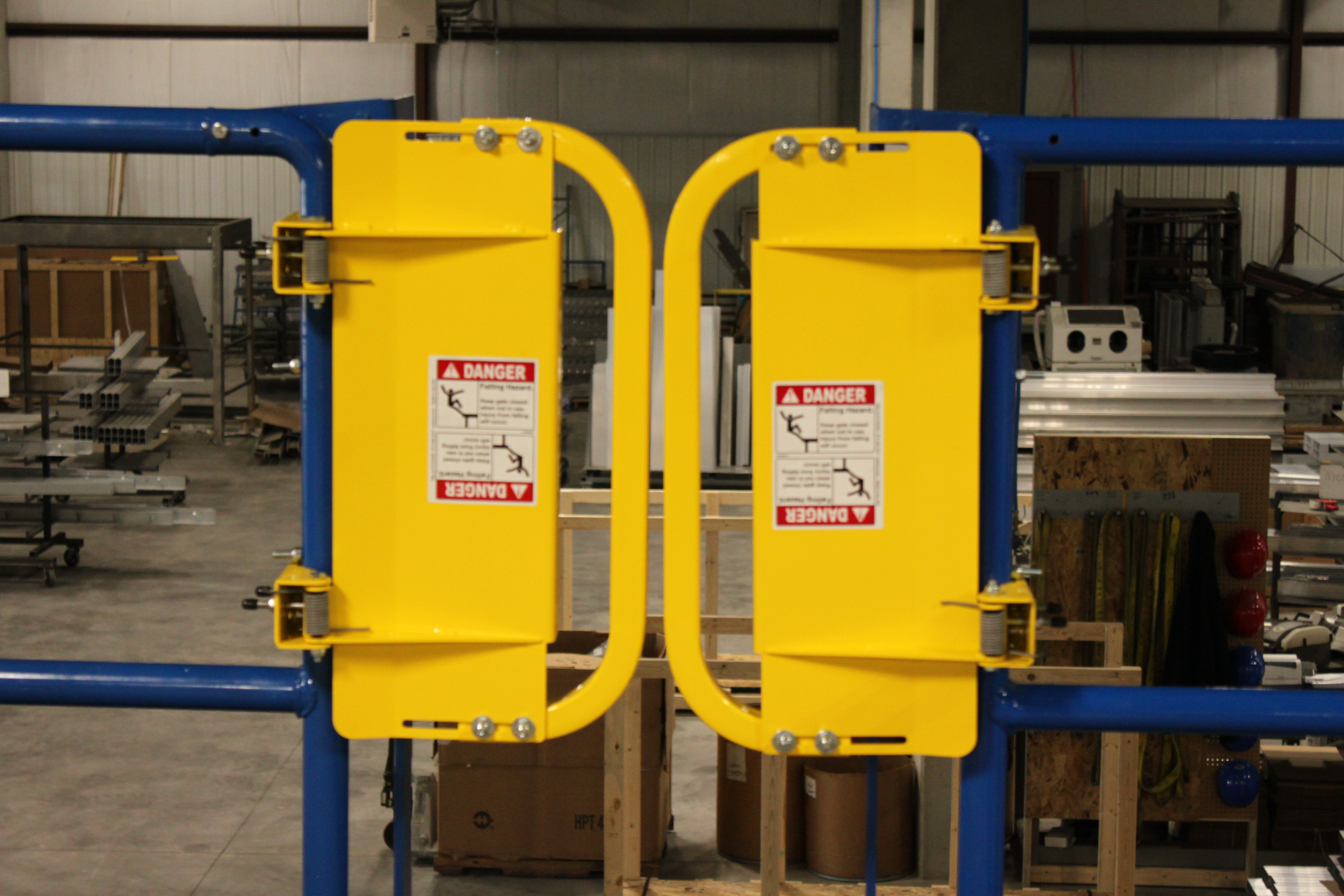 Paired ladder safety gate ps safety access
